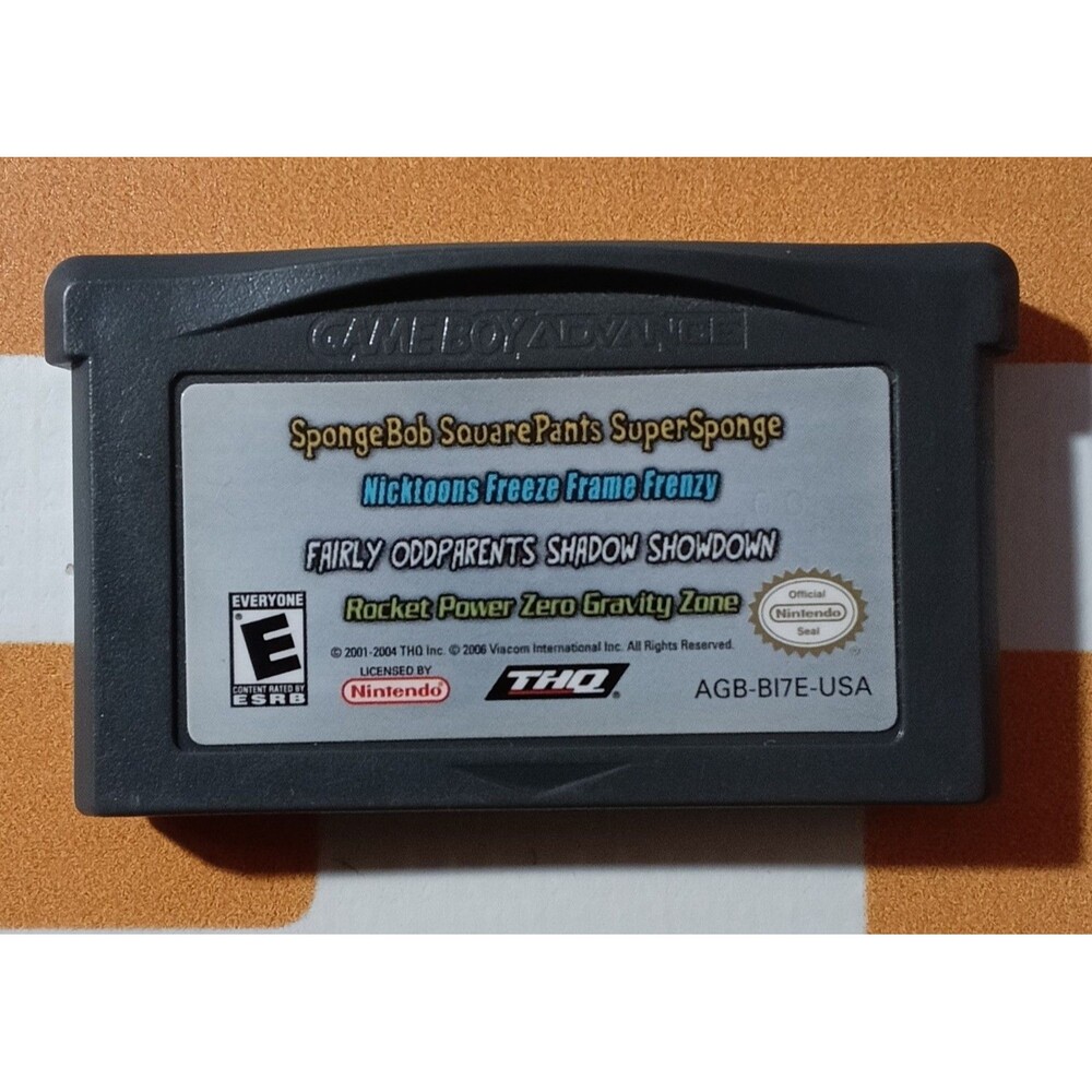 Nickelodeon 4 in 1 (Game Boy Advance)